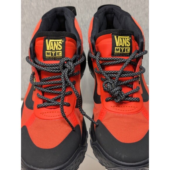 New Vans MTE Cross Path Mid Black/Orange Shoes Sneakers Men's Sise 7.5/Women's 9 - Picture 3 of 9